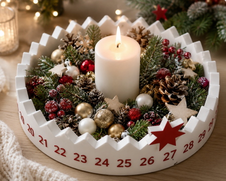 Weihnachtszauber aus der Kreativwerkstatt